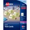 Avery Cards, Tent, Emb, 4Up, 160Pk, Iv AVE5913 - alternate 1